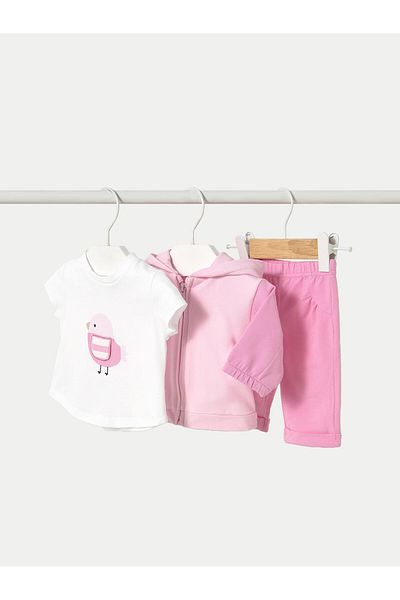 MAYORAL Girl Tracksuit Set 1878 Pink