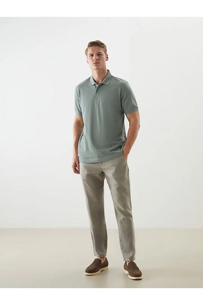 LC Waikiki Ανδρικό μπλουζάκι LCWAIKIKI Classic Polo γιακά με κοντό μανίκι Pique