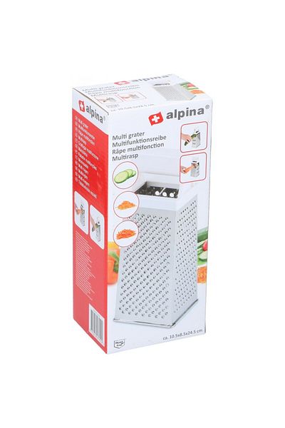 Alpina Răzătoare, Oțel Inoxidabil, 10,5 X 8,5 X 24,5 Cm
