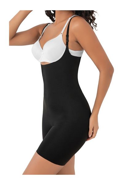 Bunyon Laser Cut 2 Size Slimming Full Length Strap Recovery Corset Seamless Slip Mold Corset