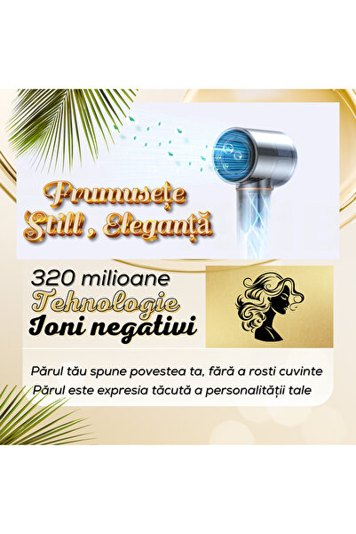 ATOMKIT 5 in 1 Hair Dryer, Multifunctional, 320 Million Negative Ions, 1400 W, Coanda Effect, GRI