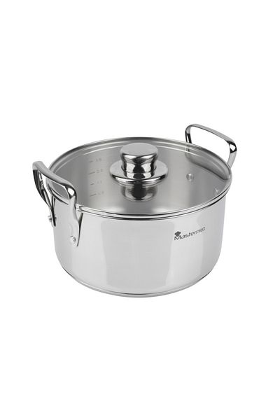 MasterPro SMART 6-piece stainless steel cookware set