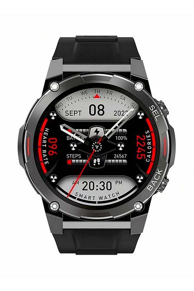 Armfit Dream Smartwatch For Men With AMOLED Always On Display Bluetooth Calling Waterproof Fitness Watches