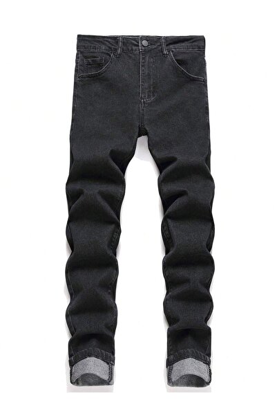 WKM Pantaloni de blugi din denim cu croiala normala pentru barbati