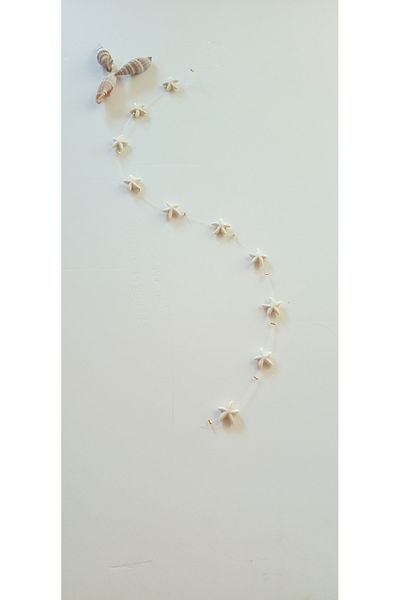 tutu tasarım alaçatı Hair Bead Sea Star White Hair Bead
