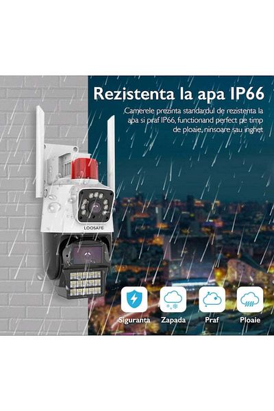 Loosafe 80XPRO Wireless CCTV Dual Surveillance Camera