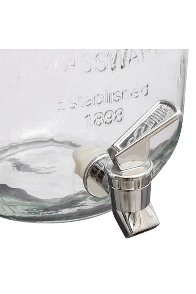 Secret de Gourmet Yorkshire lemonade jar, glass, 4 liters