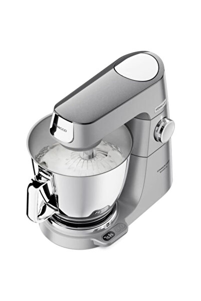 Kenwood Kitchen Machine Titanium Chef Baker, 1800W, Built-in Scale, DuoBowl 7L+5L, 3 Attach, KVL85.344SI