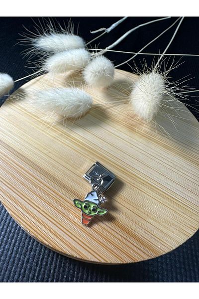 Mutenaura Stainless Steel Nomination Charm