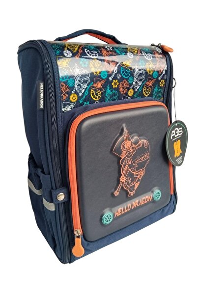 HELLO DRAGON Шкільний рюкзак Модель 7 Blue CN0014