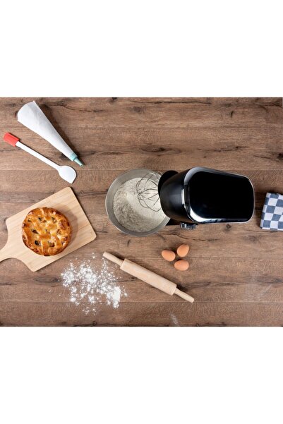 Alpina Πολυλειτουργικός αναμικτήρας, δοχείο από ανοξείδωτο ατσάλι 5 λίτρα, μαύρο, 33,7 x 22,6 x 34,5 cm, 800 w