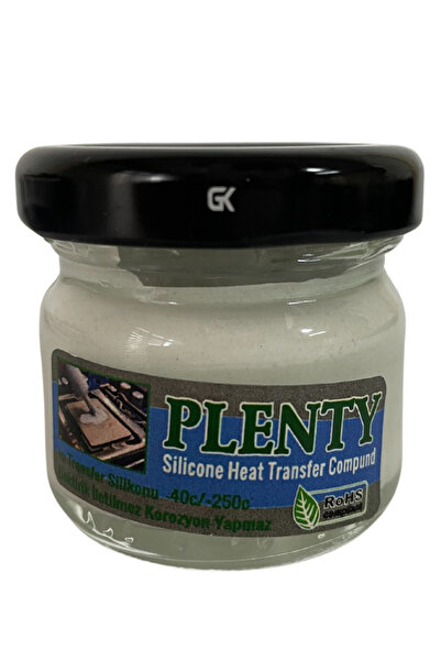 Hazar Led 50GR Termal Macun Beyaz Isı Transfer Silikonu 50 Gram Isı İletken S...