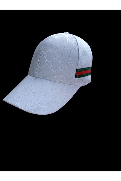 HeviStor Καπέλο Unisex με Velcro στην πλάτη, ρυθμιζόμενο λευκό
