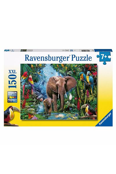 RAVENSBURGER 150 Piece Puzzle Elephants Rpk129010