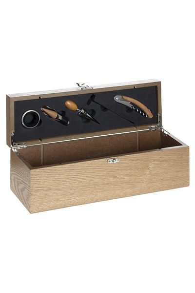 Secret de Gourmet Maroly sundial set, wooden box, 5 pieces, 36x12 cm