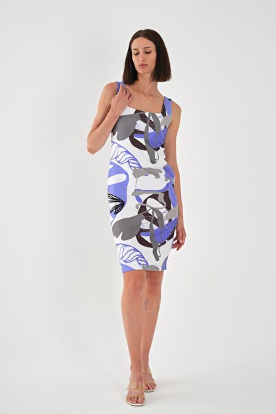 ALEXANDERGARDI Plus Size Thick Strap Pencil Dress