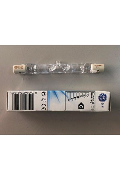 GENERAL 2 ADET GENERAL ELC. ÇUBUK HALOJEN LAMBA 100W 1900 LÜMEN 78mm