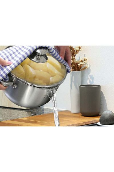 Carl Schmidt Sohn Leipzig stainless steel sieve lid set 6 pcs