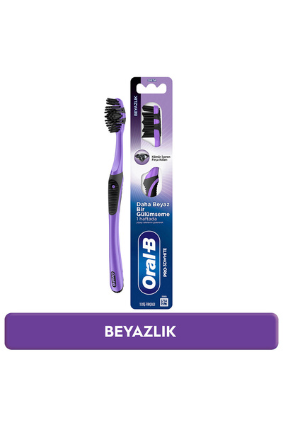 Oral-B فرشاة أسنان برو-3DWhite بالفحم لتبييض الأسنان