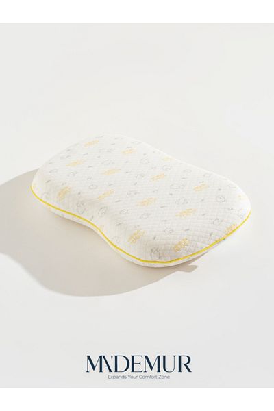 MA'DEMUR Visco Children's Pillow Sleeping Companion Cloud Pillow 45X30X8Cm