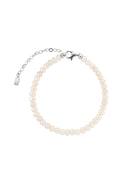 ohmygod jewelry Bratara de Picior cu Perle de Cultura si Accesorii din Argint, 20 Cm – Pearls Ankle
