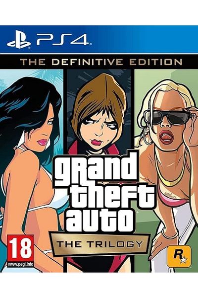 RockStar Games Grand Theft Auto Trilogy: The Definitive Edition PS4