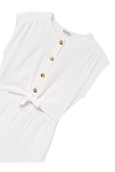 MAYORAL Girl Jumpsuit 6865 Ecru