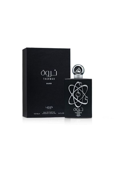 lattafa Lattafa Tharwah Silver For Men Eau De Parfum 100Ml