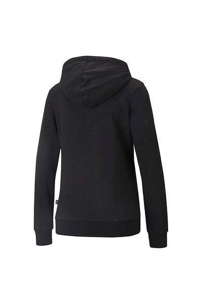 Puma Ess+ Metallic Logo Hoodie Kadın Günlük Sweatshirts 84909651 Siyah