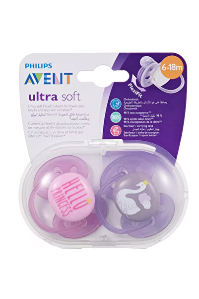 Philips Avent Ultra Soft Soother 6-18m 223/02 (43181) --- Avent Ultra Soft Soother 6-18m 223/02