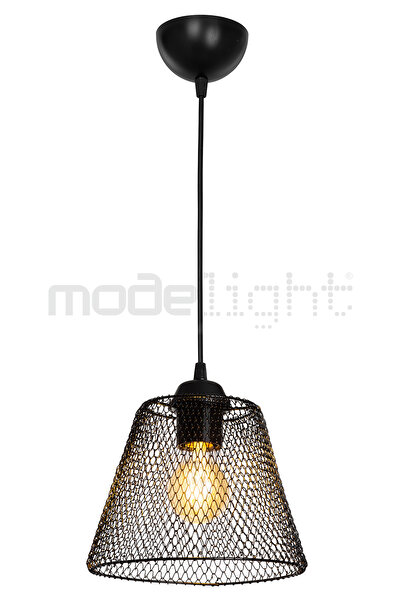 Modelight TELYA TEKLİ SARKIT SİYAH SALON-OTURMA-ÇOCUK-YEMEK-YATAK ODASI-ANTRE-MUTFAK