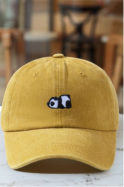 CAP BROS Cute Panda Vintage Hat
