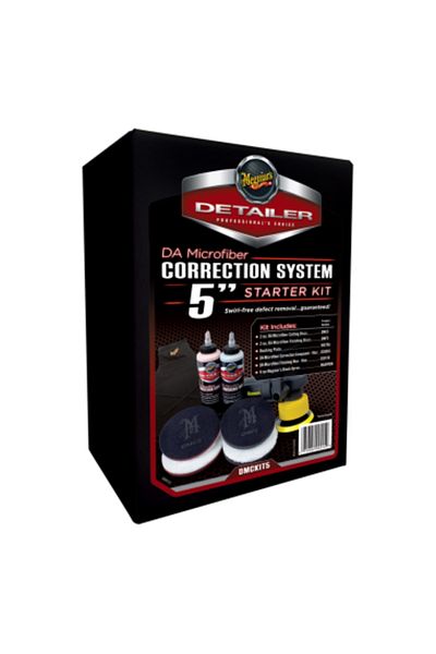 Meguiars Meguiar's Microfiber Correction System Polish and Sponge Set, 140mm