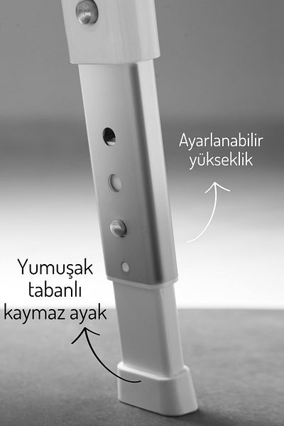Nandy Home Βοηθητικό σκαμπό μπάνιου & κουζίνας - Υποστήριξη ηλικιωμένων και άτομων με σπονδυλική πληγή