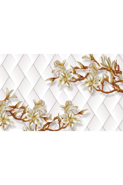 media Autocolant Flori cires, 220 x 135 cm