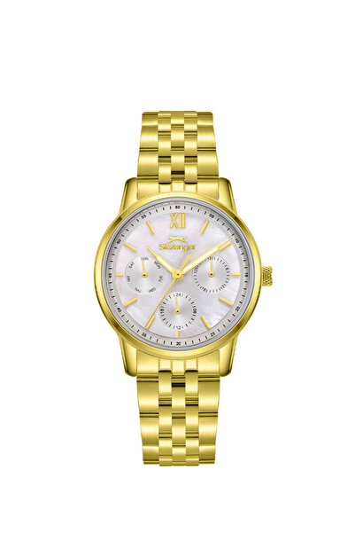 Slazenger Sl.09.2471.4.05 Quartz Steel Gold Color 36 mm Women Wrist Watch
