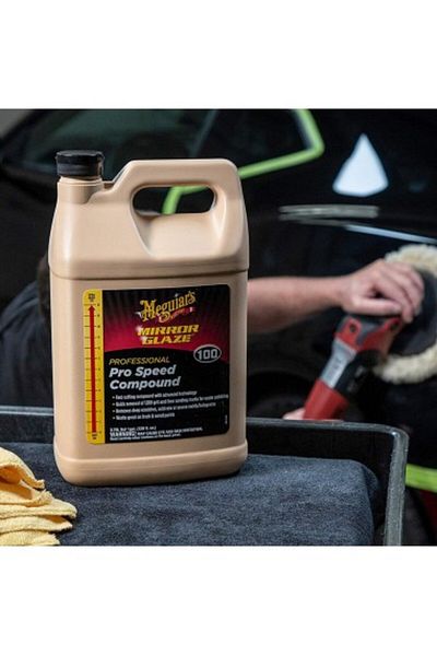 Meguiars Meguiar's M100 Pro Speed Compound Abrasive Polish Paste, 3.78L