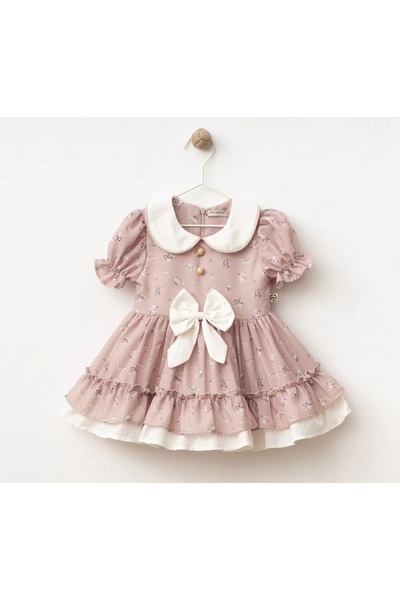 NAY KIDS KIZ BEBEK BAYRAMLIK VİNTAGE ELBİSE