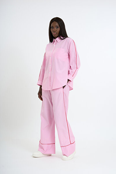 HANIQA Costum casual în dungi pentru damă