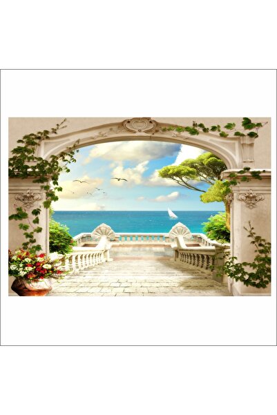 media Φωτοταπετσαρία Πύλη προς τη θάλασσα 4, 250 x 200 εκ.