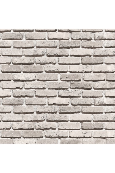 media Sticker Grey brick wall, 135 x 225 cm
