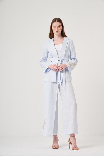 OMELYA Oe25Y939653 Omelya Linen Pants
