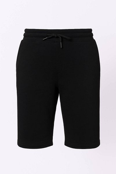 trender Sharndonless Three Thread Black Men's Shorts 8042