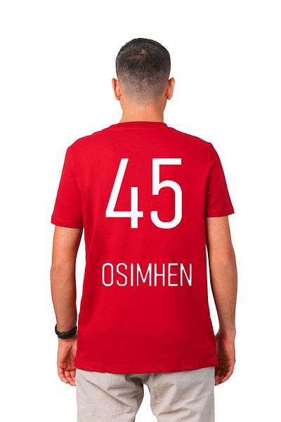 Galatasaray Original 5 Star Red Osimhen Jersey T-Shirt