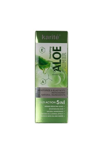 Makeup Base, Karite, Multi Action Primer 5 In 1, With Aloe, 50 ml