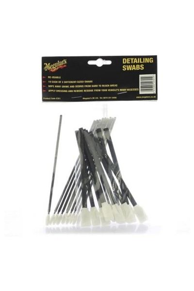 Meguiars Meguiar's Reusable Detailing Swabs set of 20 pieces