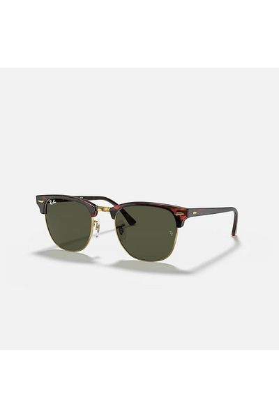 Ray-Ban Classic Clubmaster Sunglasses Tortoise RB3016 W0366 Size 51