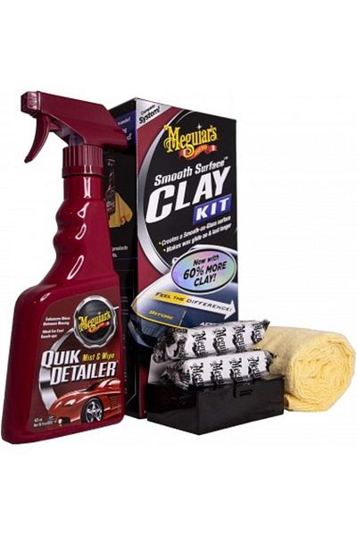 Meguiars Meguiar's Smooth Surface Clay Paint Decontamination Kit