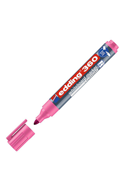 Edding BEYAZ TAHTA KALEMİ CAP OFF E-360 PEMBE