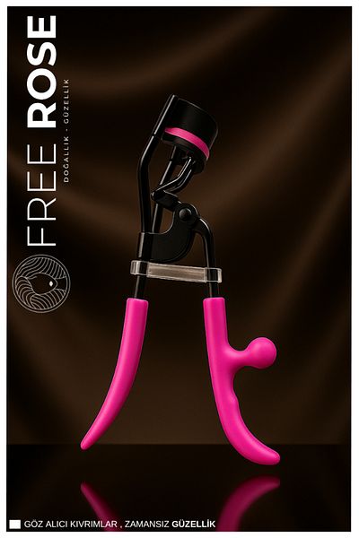 Free Rose Pink Eyelash Curler Mca6A